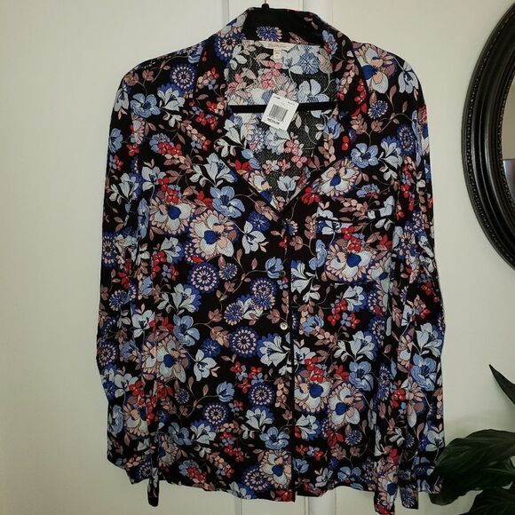 Beltaine Naomi Jacquard Floral Print Top - Picture 2 of 8